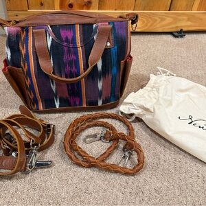Nena & Co. mini cbd. Backpack and crossbody strap included. Like new.
